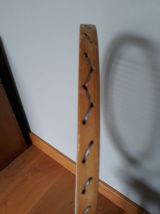 Raquette de tennis Donnay en bois et housse Lafuma