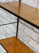 etagere  vintage  style tomado , string, bois et metal tres 