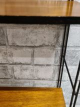 etagere  vintage  style tomado , string, bois et metal tres 