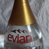 Bouteille Evian sérigraphie2001 goutte d'eau pleine1l