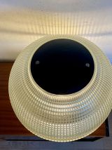 Lampe à poser boule holophane XXL vintage années 60