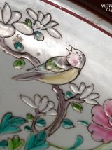 Plat asiatique, japonais, porcelaine, 36,5 cm
