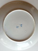 Plat asiatique, japonais, porcelaine, 36,5 cm