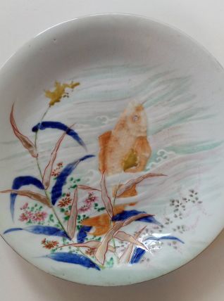 Assiette japonaise, periode meiji, 28 cm