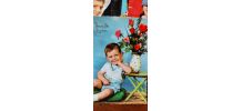 20 cartes postales Vintage authentiques années 60