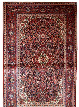 Tapis ancien Persan Kashan fait main, 1B734