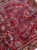Tapis ancien Persan Sarouk fait main, 1B736