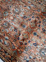 Tapis ancien Persan Sarouk fait main, 1B743