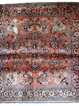 Tapis ancien Persan Sarouk fait main, 1B744