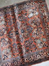 Tapis ancien Persan Sarouk fait main, 1B744