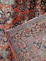 Tapis ancien Persan Sarouk fait main, 1B744