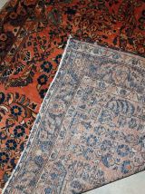 Tapis ancien Persan Sarouk fait main, 1B747