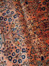 Tapis ancien Persan Sarouk fait main, 1B747