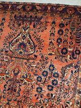 Tapis ancien Persan Sarouk fait main, 1B747