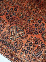 Tapis ancien Persan Sarouk fait main, 1B747