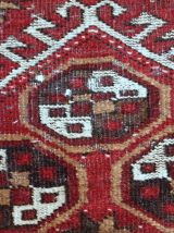 Tapis ancien Afghan Adraskand fait main, 1C346