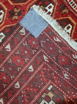 Tapis ancien Afghan Adraskand fait main, 1C346