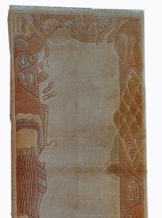 Tapis vintage Tibétain Khaden fait main, 1C347
