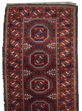 Tapis ancien Afghan Baluch fait main, 1C357