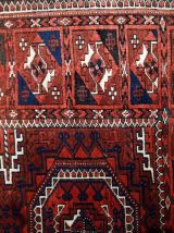 Tapis ancien Afghan Baluch fait main, 1C357