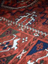 Tapis ancien Afghan Baluch fait main, 1C357