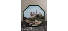 Boite en tôle lihographiée Notre dame de Paris (rare)