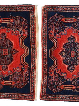 Tapis ancien Persan Senneh fait main, 1C359