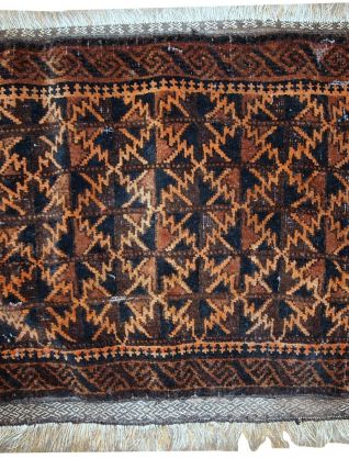 Tapis ancien Afghan Baluch fait main, 1C366