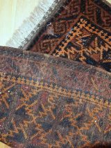 Tapis ancien Afghan Baluch fait main, 1C366
