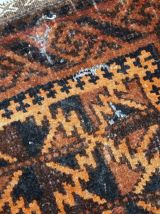 Tapis ancien Afghan Baluch fait main, 1C366