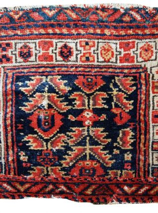 Tapis ancien Persan Malayer fait main, 1C370