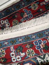Tapis vintage Indien Agra fait main, 1C377