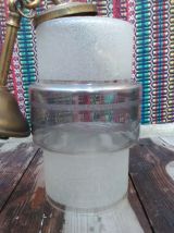 Jolie suspension en verre granité (Années 50)