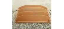 porte courrier ancien en bois