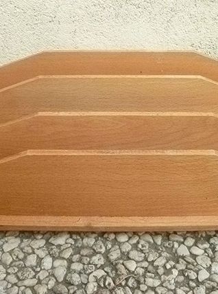 porte courrier ancien en bois