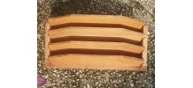 porte courrier ancien en bois