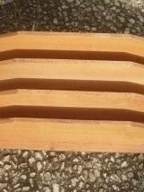 porte courrier ancien en bois
