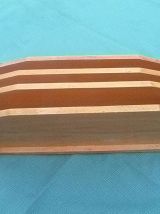 porte courrier ancien en bois
