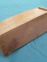 porte courrier ancien en bois