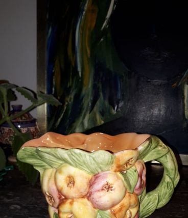 Pichet barbotine ancien Nove Italy