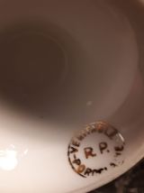 Service 12 Mazagrans porcelaine 12 costumes 