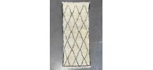 Tapis berbere marocain Beni Ouarain 85x210 cm