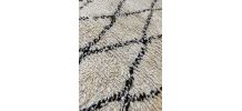 Tapis berbere marocain Beni Ouarain 85x210 cm