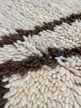 Tapis berbere marocain beni ouarain 90x215 cm