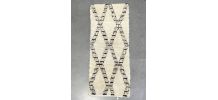 Tapis berbere marocain beni Ouarain 100x225cm