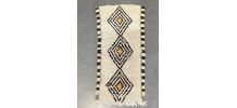 Tapis berbere marocain beni ourain 80x160cm