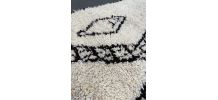 Tapis berbere marocain Beni Ouarain 100x240 cm