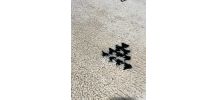 Tapis berbere marocain Beni Ouarain 100x210 cm
