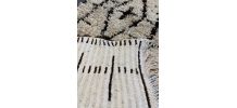 Tapis berbere marocain Beni Ouarain 80x170 cm