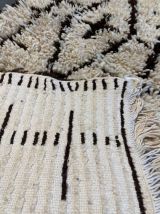 Tapis berbere marocain Beni Ouarain 80x170 cm